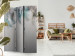 Room Divider Colorful Feathers (3-piece) - Delicate composition on a gray background 138102 additionalThumb 4