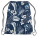 Backpack Blue and white floral arrangement - nature-inspired motif 147502 additionalThumb 2