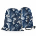 Backpack Blue and white floral arrangement - nature-inspired motif 147502 additionalThumb 3