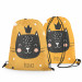 Backpack Cat prince - composition with elements in shades of white and black 147602 additionalThumb 3
