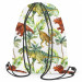 Backpack Tropical dinosaurs - animals, plants and palms on bright background 147702