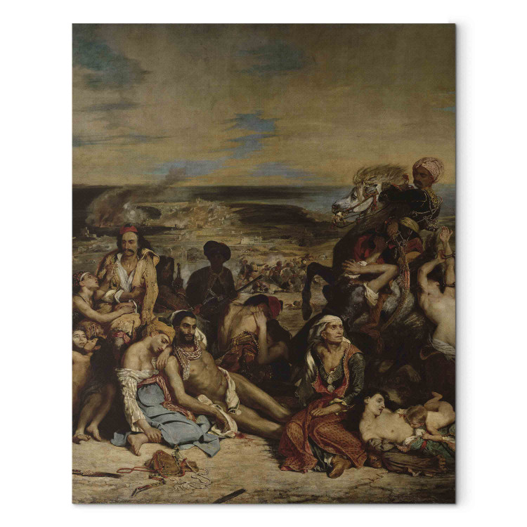 Canvas Scenes from the Massacre of Chios 158102