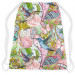Backpack Spring and hummingbirds - ornamental floral pattern with exotic birds 147412 additionalThumb 2