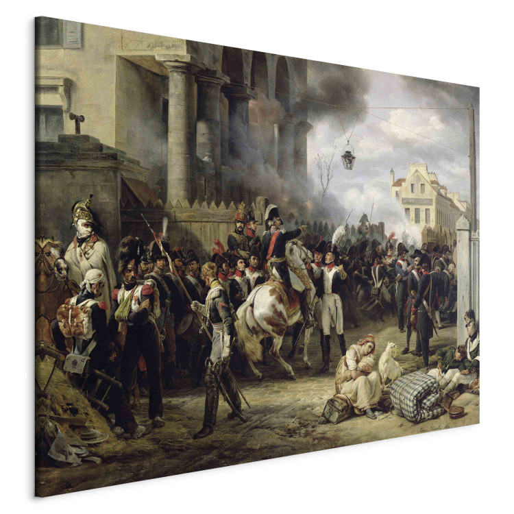 Canvas The Gate at Clichy during the Defence of Paris 155712 additionalImage 2