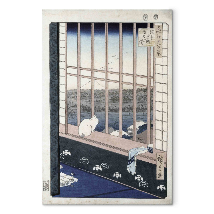 Canvas Asakusa Rice Fields during the festival of the Cock from the series 'Meisho Edo Hyakkei' (One Hundred Views of Edo) 156812 additionalImage 7