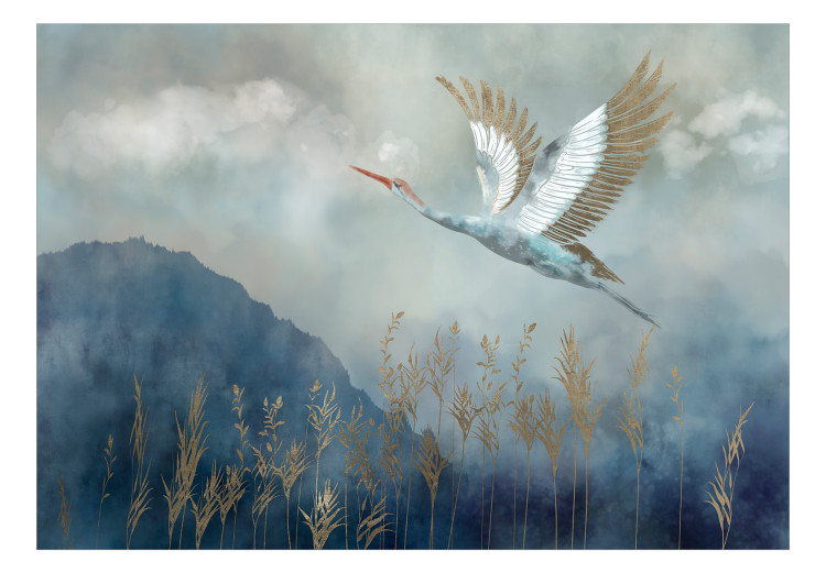 Wall Mural Heron in Flight 136022 additionalImage 1