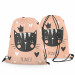 Backpack Cat princess - animal, crown, hearts and English word Princess 148522 additionalThumb 3