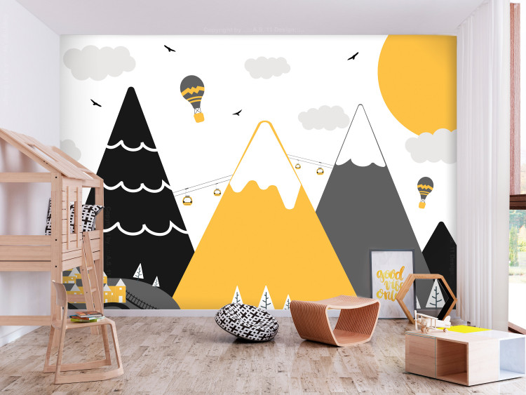 Wall Mural Adventure in the Mountains 131732