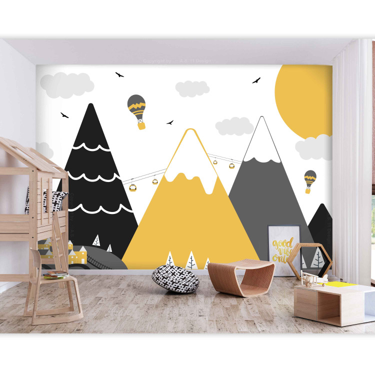 Wall Mural Adventure in the Mountains 131732 additionalImage 3