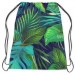 Backpack Juicy leaves - plant composition shown on a purple background 147532 additionalThumb 2