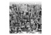 Wall Mural Black and White New York - Architecture with Skyscrapers Captured from a Bird's Eye View 61532 additionalThumb 1