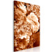 Canvas Autumn flowers in sepia - monochrome photo with a bouquet of flowers 123842 additionalThumb 2