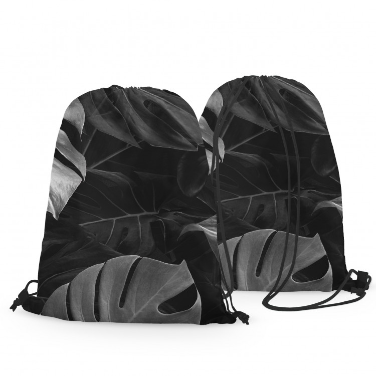Backpack Nocturnal monstera - a composition with rich detail of egoztic plants 147342 additionalImage 2