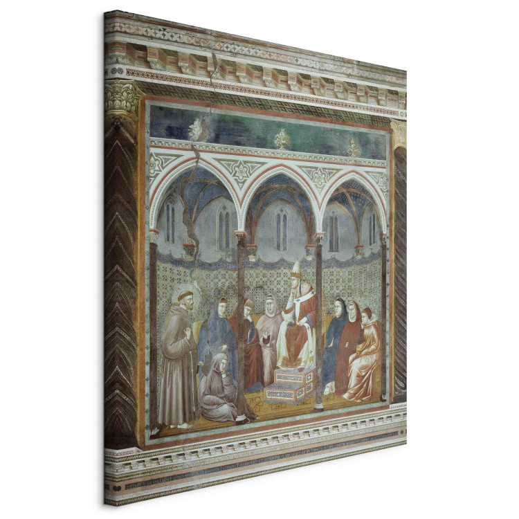 Canvas St. Francis preaches before Pope Honorius III. 158342 additionalImage 2