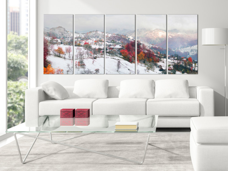 Canvas First Snow (5 Parts) Narrow 108452 additionalImage 3