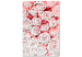 Canvas Sunken roses - flowers in shades of pink and white 117852