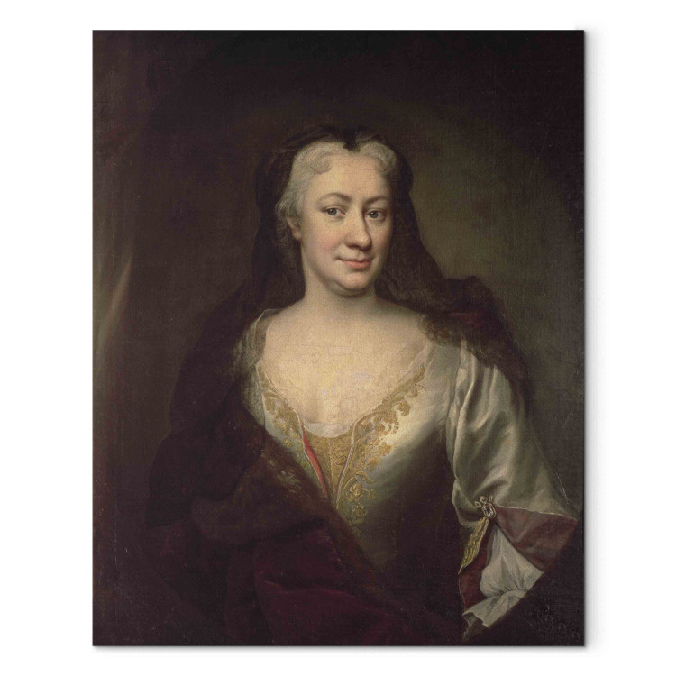 Canvas Countess Fuchs, Governess of Maria Theresa, Empress of Austria 152452