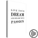 Canvas Dreams and Passion (1-part) - Motivational Black and White Text 117072 additionalThumb 6