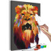 Paint by Number Kit Colourful Lion (Small) 117472 additionalThumb 2