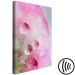 Canvas Watercolor details - water and paint creating an abstract pink pattern 117872 additionalThumb 6