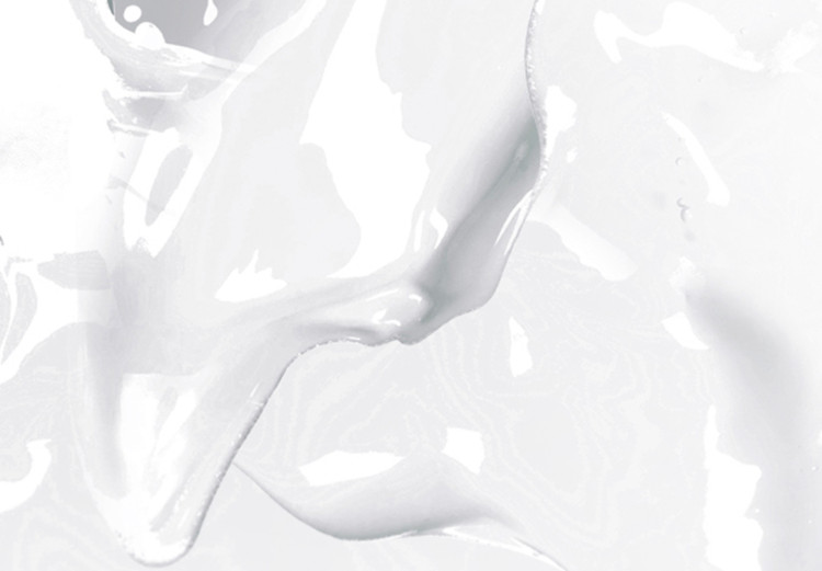 Canvas Woman bathed in milk - an abstract composition on grey background 124472 additionalImage 4
