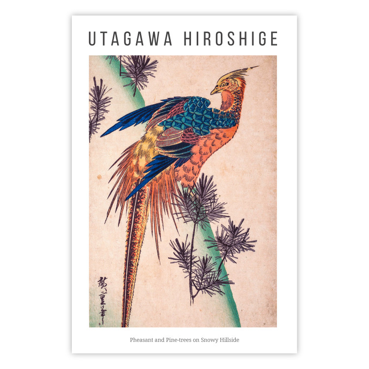 Poster Pheasant and Pine 142472