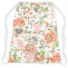 Backpack Peach floral arabesque - a colourful composition of flowers 147372 additionalThumb 2
