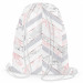 Backpack The lightness of marble - a minimalist composition in glamour style 147472