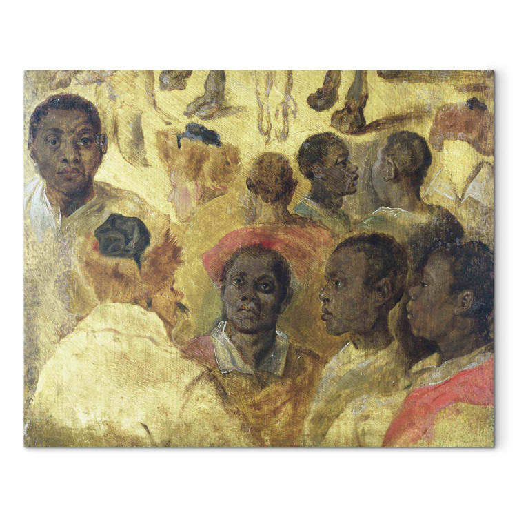 Canvas Study of Moorish Heads 154372