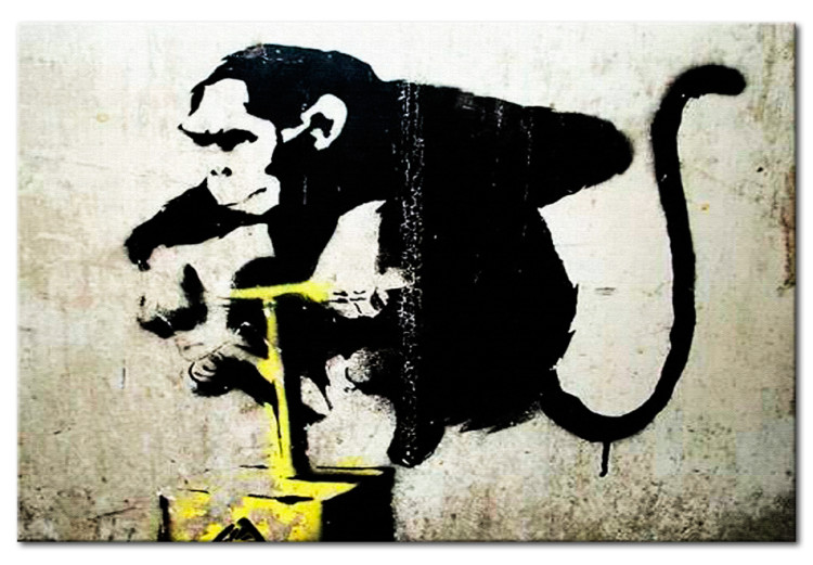 Canvas Monkey Detonator by Banksy 132482