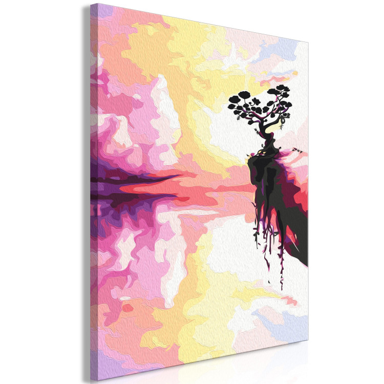 Paint by Number Kit Magical Sunset - Landscape With a Colorful Sky and a Tree 144082 additionalImage 5