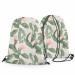 Backpack Gentle magnolias - subtle floral pattern in cottagecore style 147382 additionalThumb 3