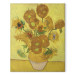 Canvas Still Life - Vase With Fifteen Sunflowers 150482