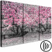 Canvas Blooming Magnolias - triptych with magnolia trees and pink flowers 128792 additionalThumb 6