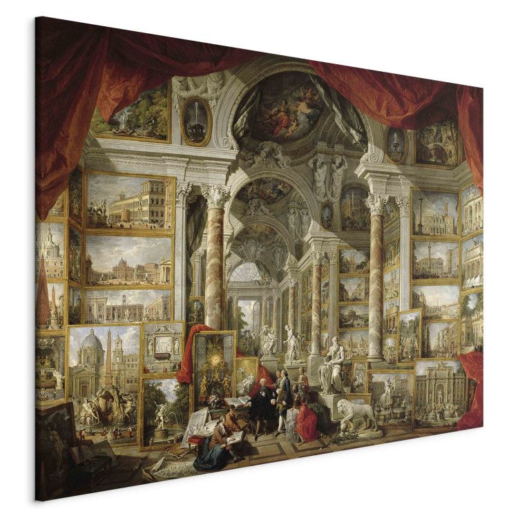 Canvas Gallery with Views of Modern Rome 158803 additionalImage 2