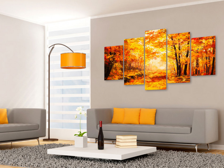 Canvas Autumn Alley 88703 additionalImage 3