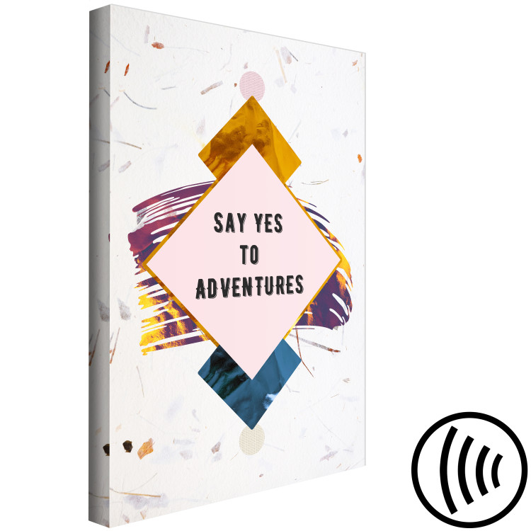 Canvas Say Yes to Adventures (1 Part) Vertical 117413 additionalImage 6