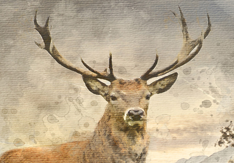Large Canvas Deer in Field II [Large Format] 137613 additionalImage 4
