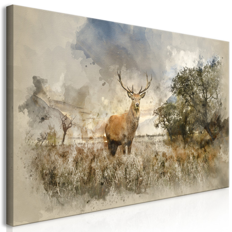 Large Canvas Deer in Field II [Large Format] 137613 additionalImage 2