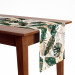 Table Runner Elegance of leaves - composition in shades of green and gold 147313 additionalThumb 5