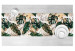 Table Runner Elegance of leaves - composition in shades of green and gold 147313 additionalThumb 3