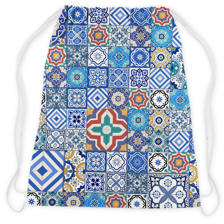 Backpack Blue connections - a motif inspired by patchwork ceramics 147413 additionalImage 2