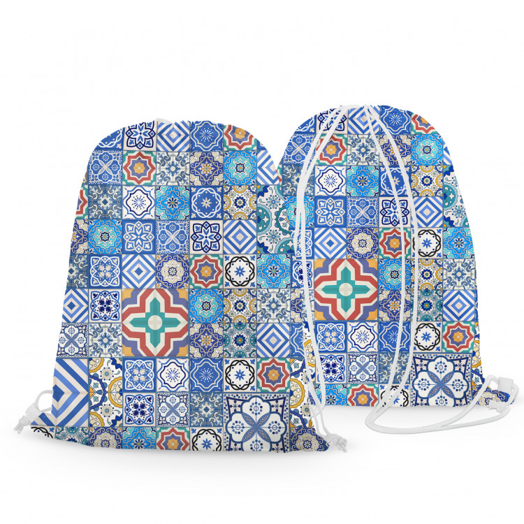 Backpack Blue connections - a motif inspired by patchwork ceramics 147413 additionalImage 3