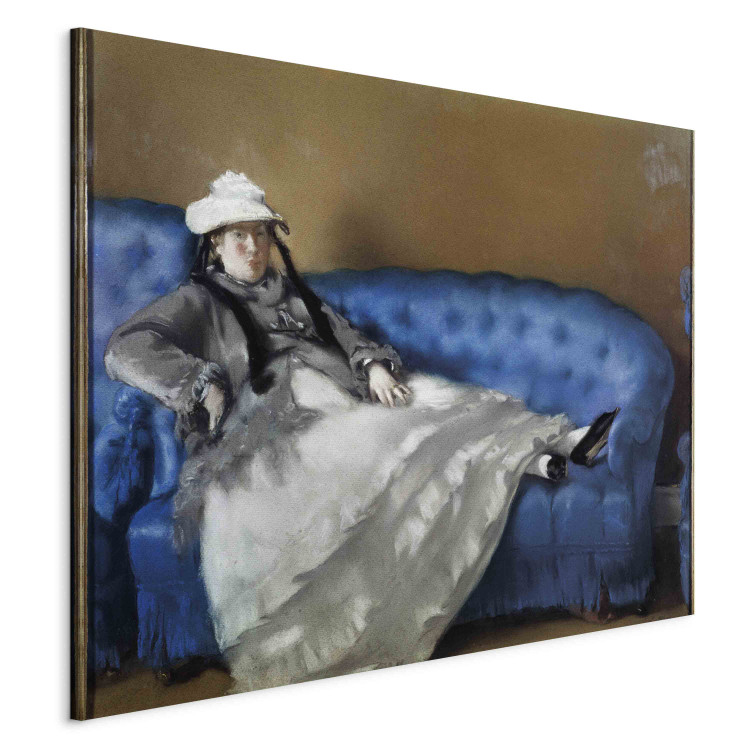 Canvas Madame Manet au canapé bleu 156413 additionalImage 2