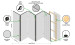 Room Divider Paper Nature [Room Dividers] 133123 additionalThumb 5