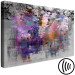 Canvas Modern garden - composition with flowers and abstract pattern 135823 additionalThumb 6