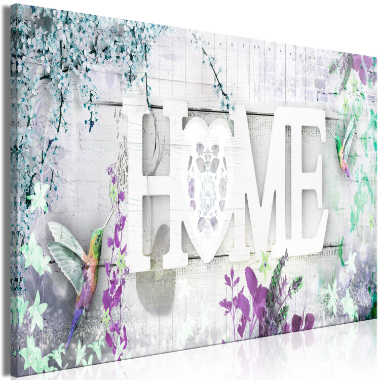 Large Canvas Home and Hummingbirds - Green [Large Format] 137623 additionalImage 2