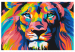Paint by Number Kit Colorful Lion 137933 additionalThumb 3