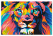 Paint by Number Kit Colorful Lion 137933 additionalThumb 4