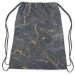 Backpack Cracked magma - graphite imitation stone pattern with golden streaks 147433 additionalThumb 2
